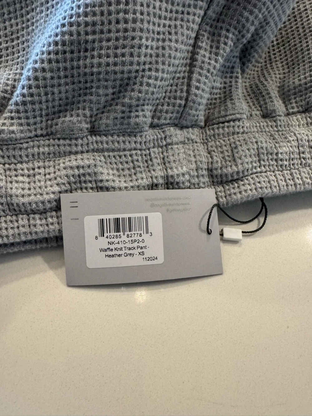 Negative Underwear Waffle Knit Lounge Set in Light Gray - Picture 10 of 13